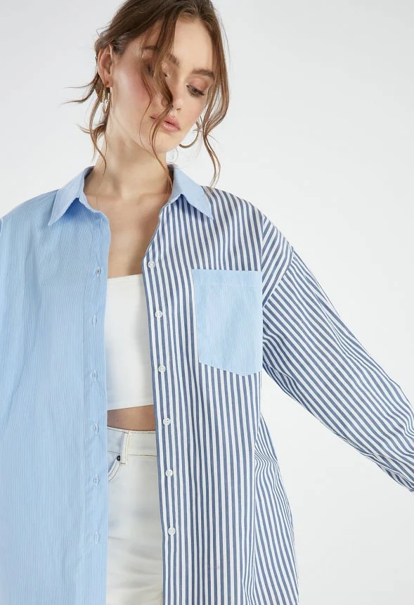 Boyfriend Button Down Shirt - Image 3