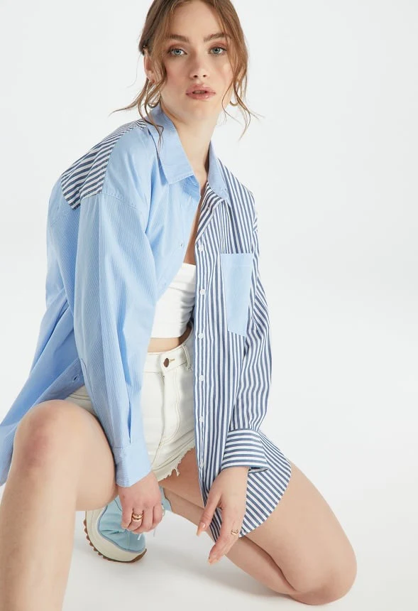 Boyfriend Button Down Shirt - Image 4