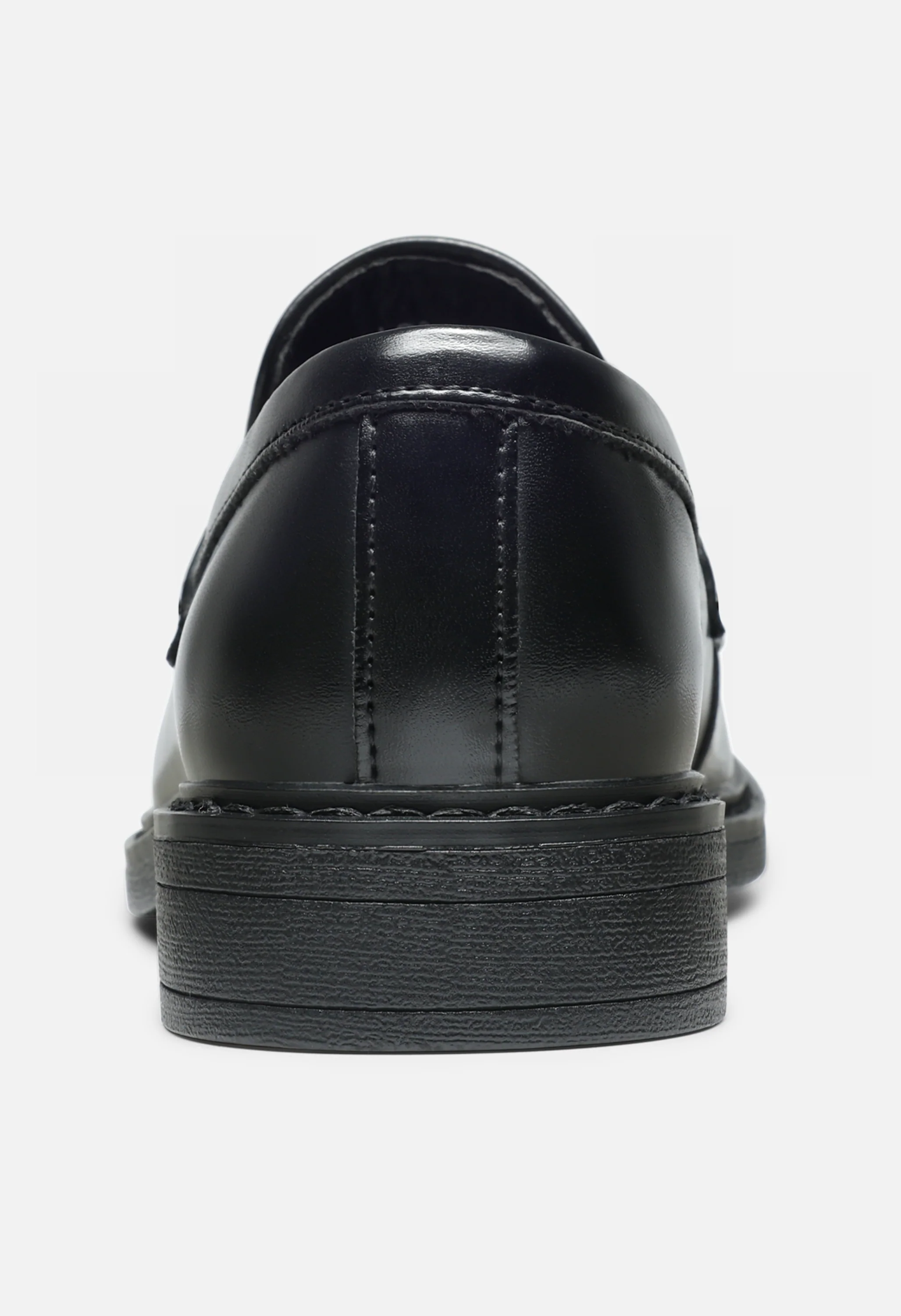 Boys' Classic Synthetic Leather Slip-On Loafers - Image 4