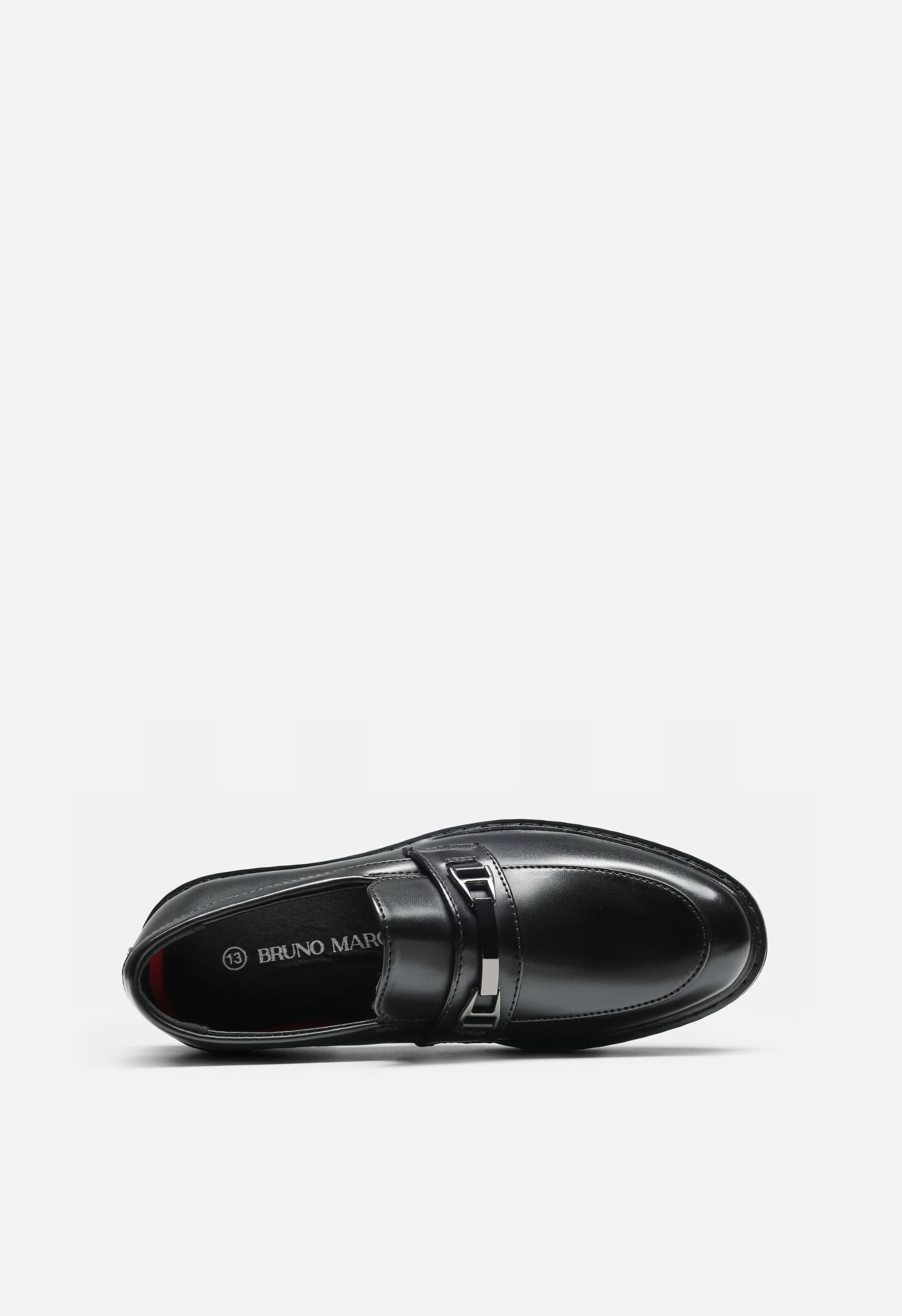 Boys' Classic Synthetic Leather Slip-On Loafers - Image 5
