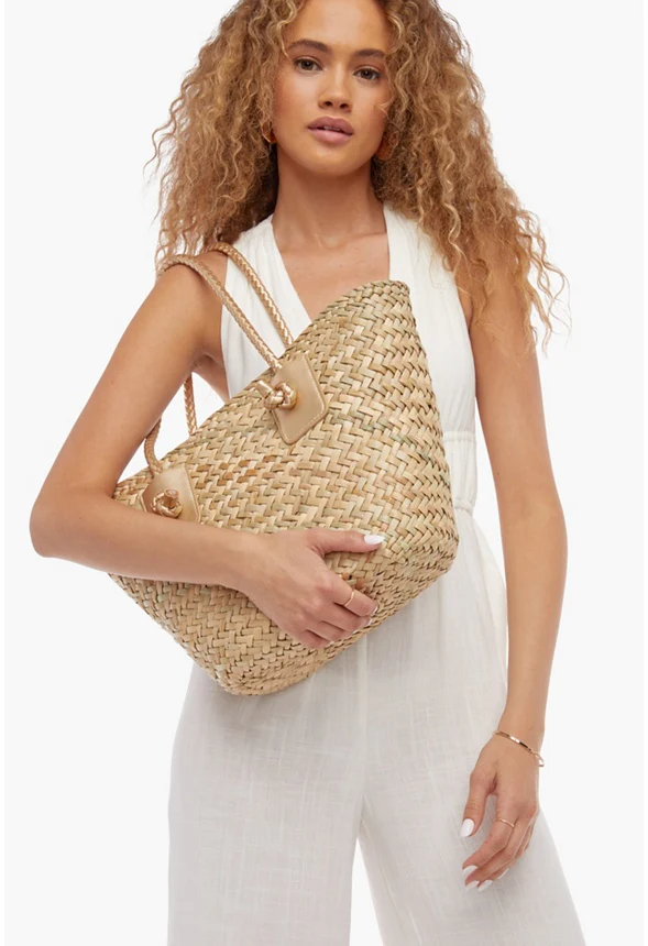 Braided Handle Beach Tote - Image 3