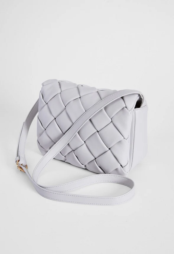 Braided Puffy Crossbody Bag - Image 2