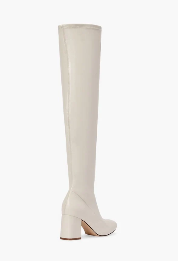 Brigitte Over-The-Knee Heeled Boot - Image 3