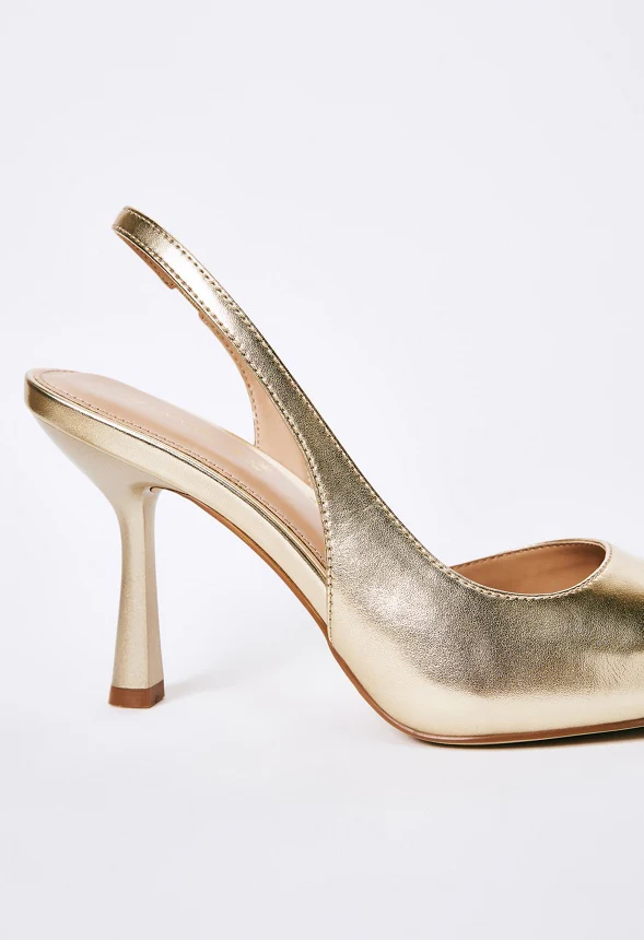 Brit Sling-Back Flared Pump - Image 3