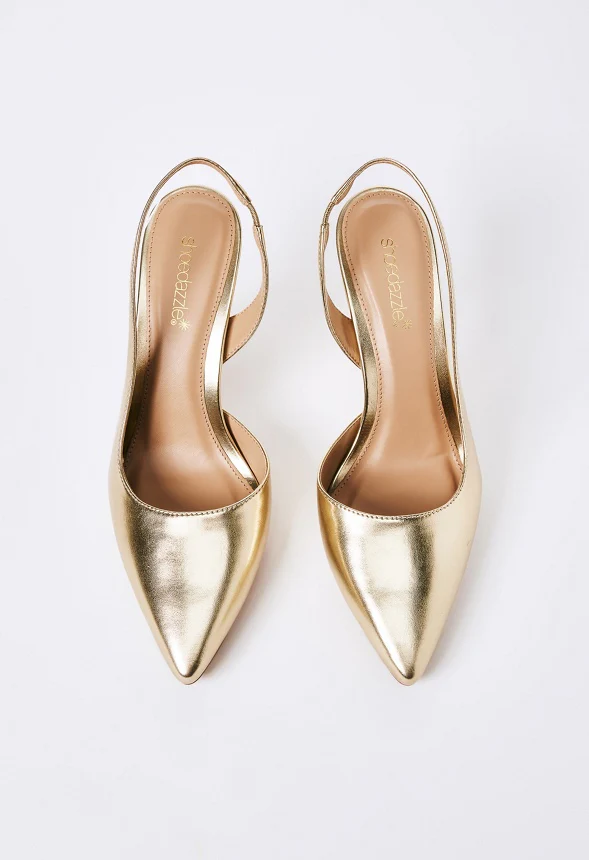 Brit Sling-Back Flared Pump - Image 4