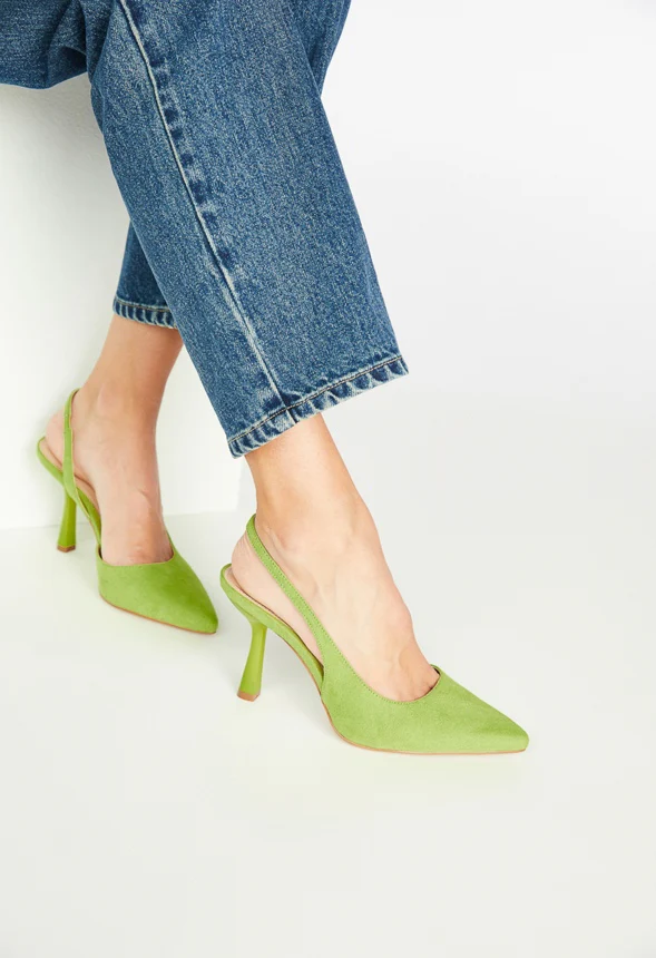 Brit Sling-Back Flared Pump - Image 2