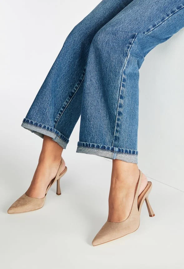 Brit Sling-Back Flared Pump - Image 2