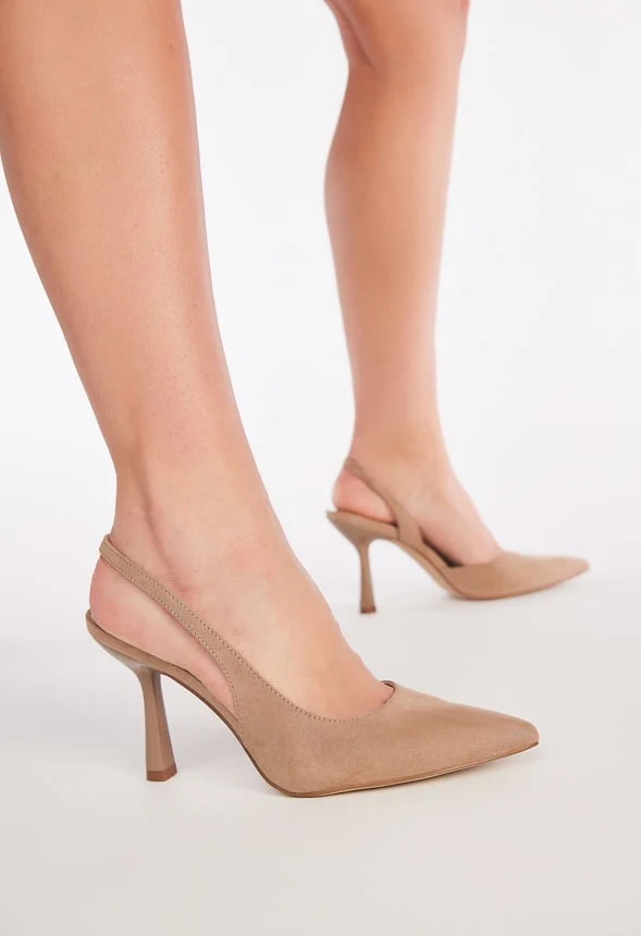 Brit Sling-Back Flared Pump - Image 7