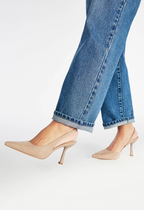 Brit Sling-Back Flared Pump - Image 8