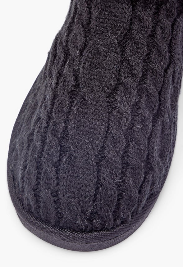 Brittany Knit Sock Fuzzie - Image 6
