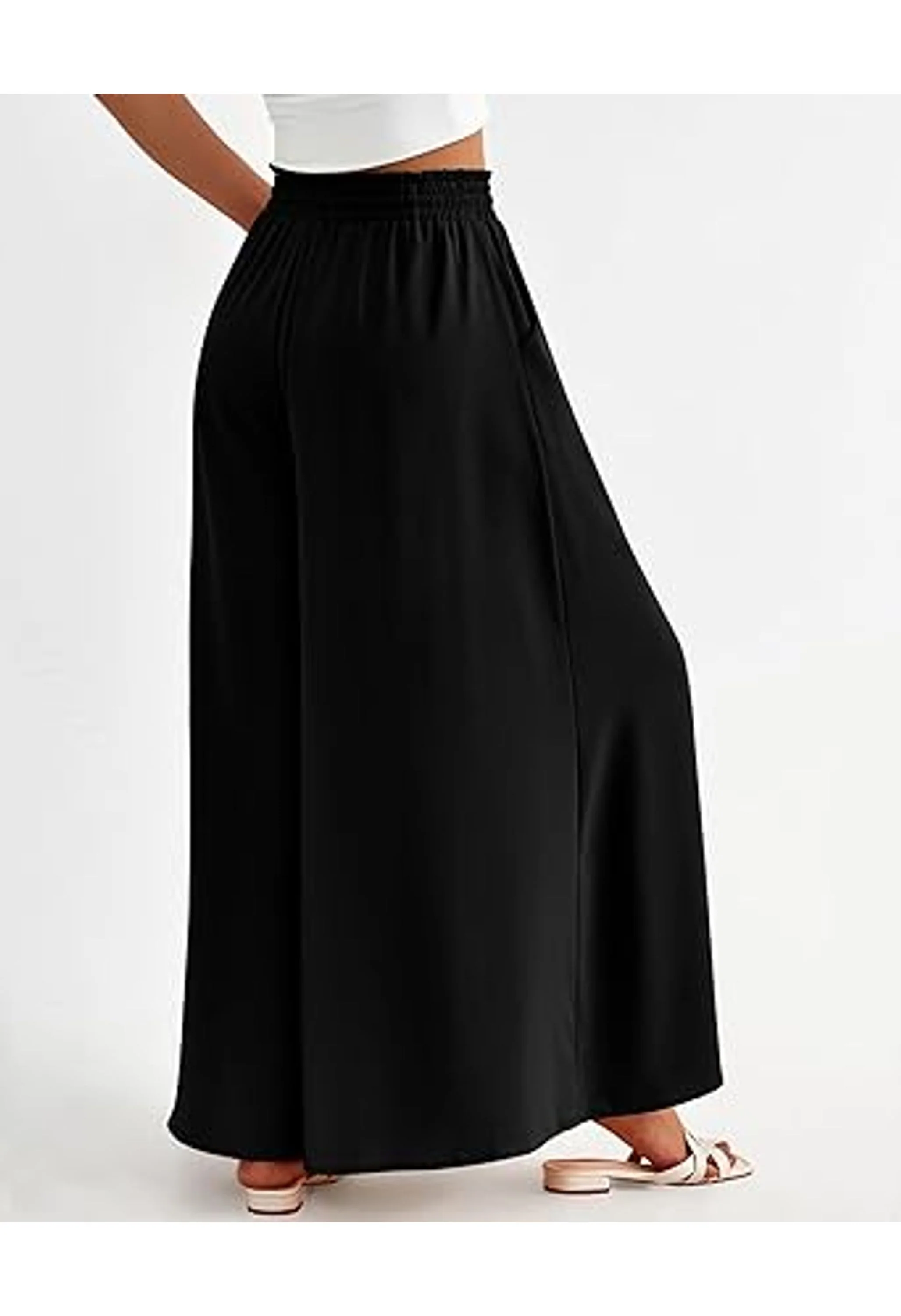 Women's High Waist Wide Leg Palazzo Pants - Image 3