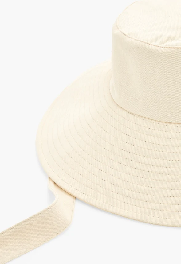 Bucket Hat With Tie - Image 2