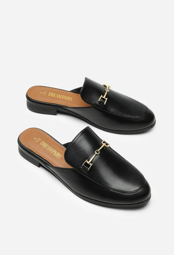 Buckle Design Slip on Mule - Image 4