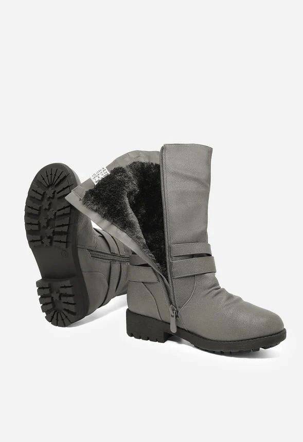 Buckle Knee High Boot - Image 2