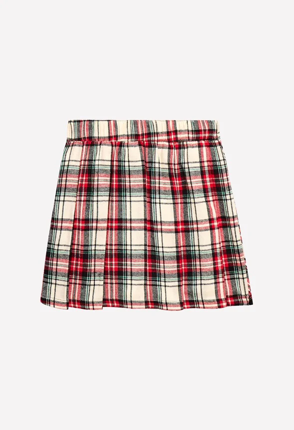 Buckle Pleated Skirt - Image 3