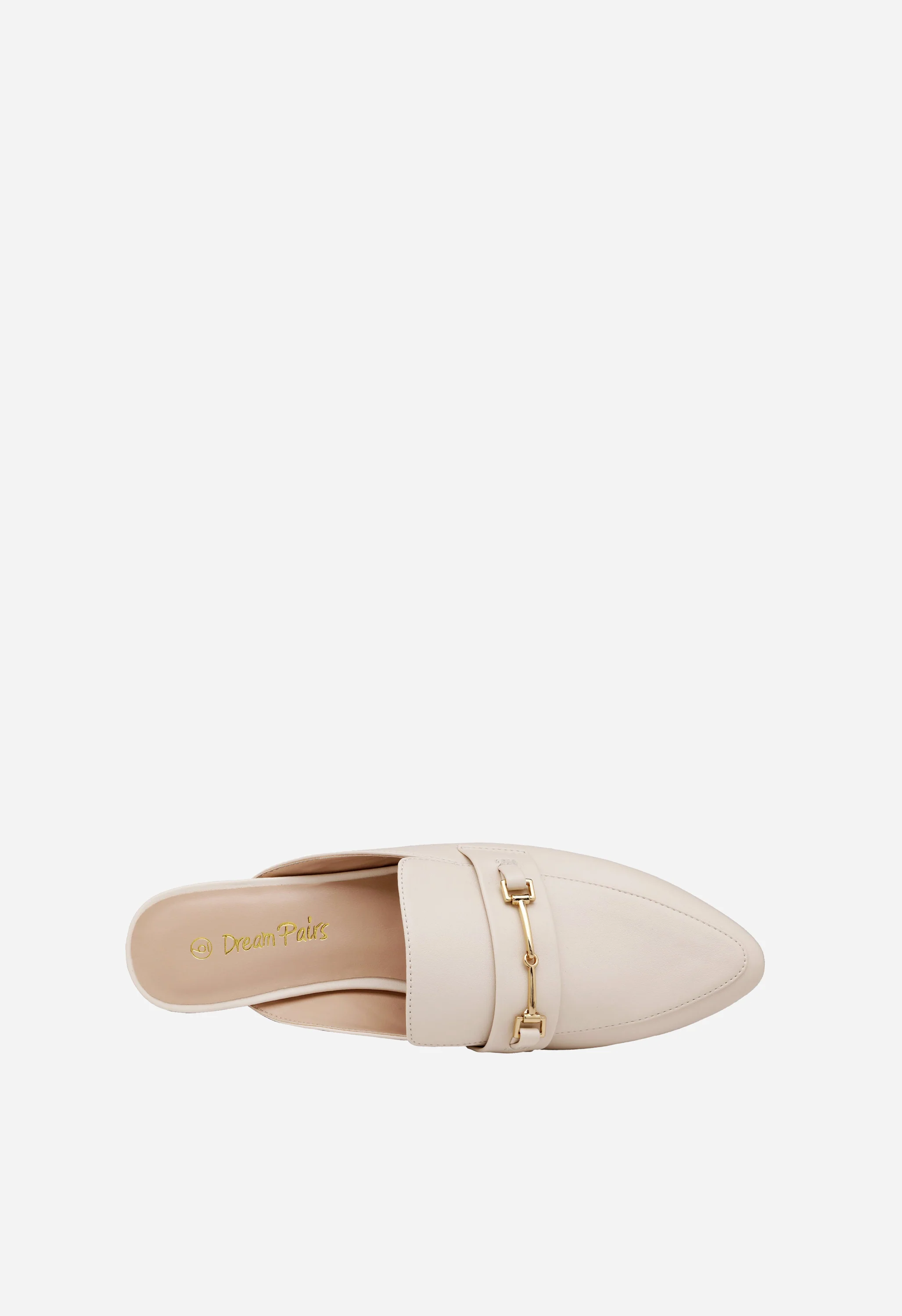 Buckle Pointed Toe Flat Mule - Image 4