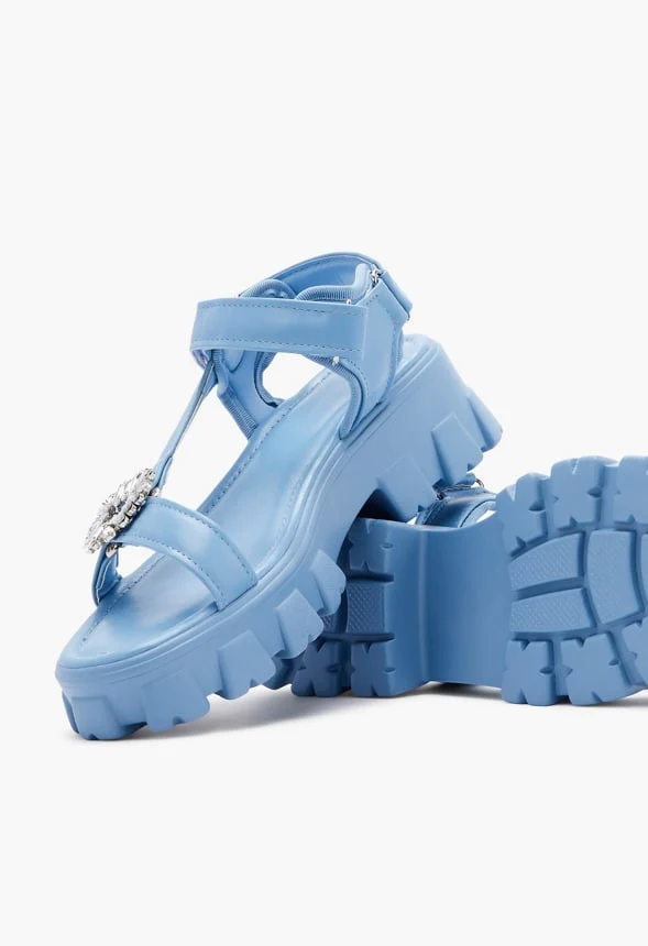 Buffy Lug Sole Sandal - Image 4