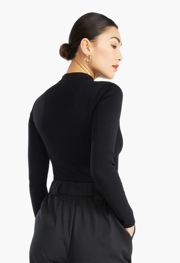 Bustier Sweater Bodysuit - Image 2