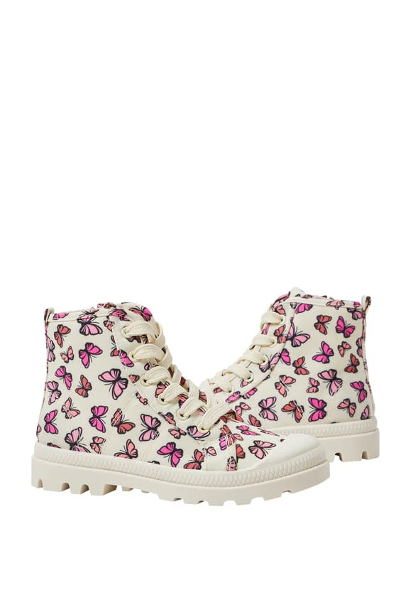Butterfly Lug Sole High Top Sneaker - Image 5