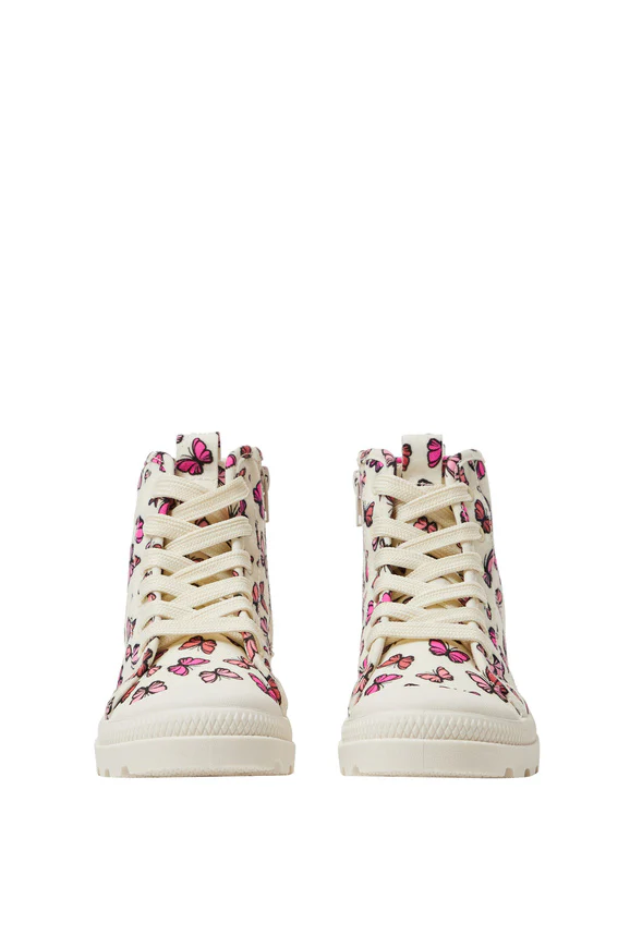 Butterfly Lug Sole High Top Sneaker - Image 6