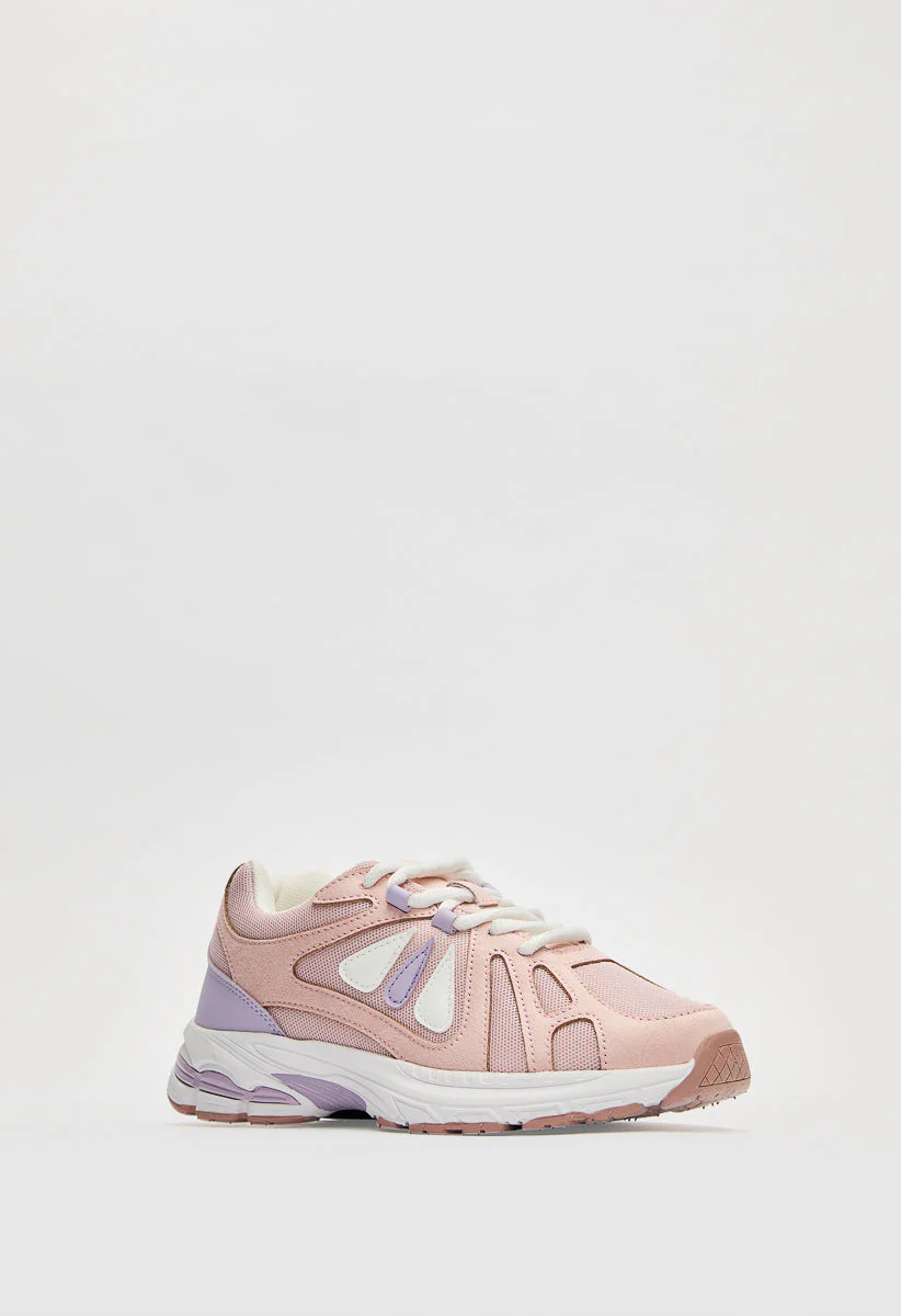 Butterfly Pieced Lace Up Sneaker - Image 3