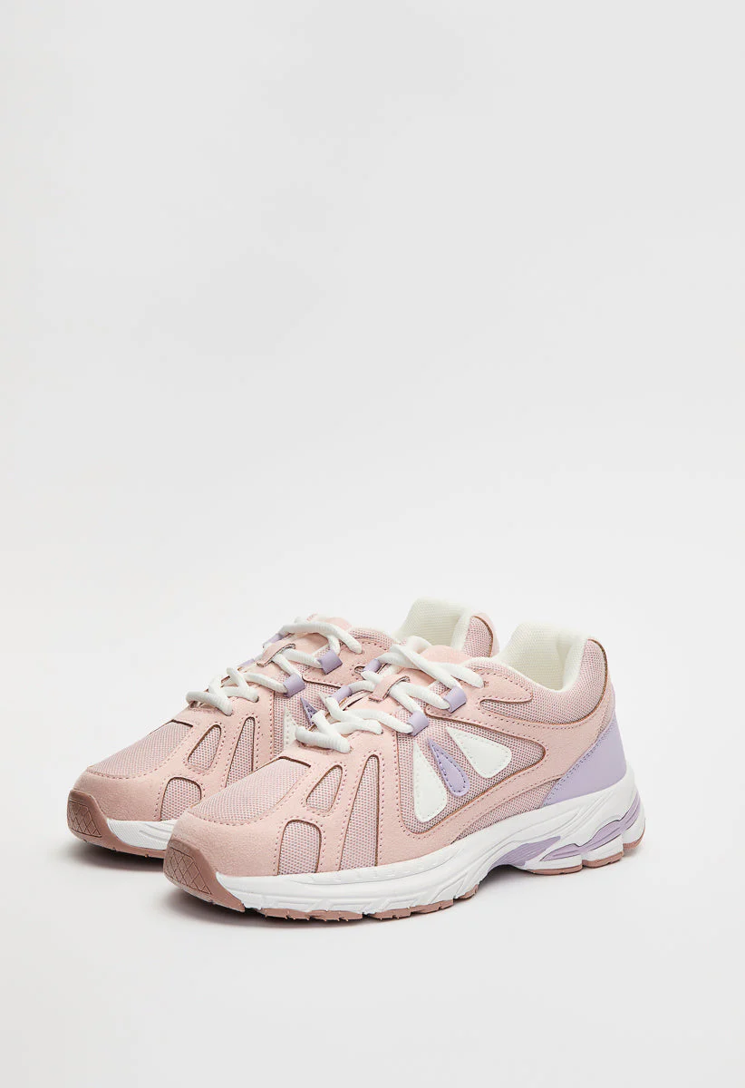 Butterfly Pieced Lace Up Sneaker - Image 6