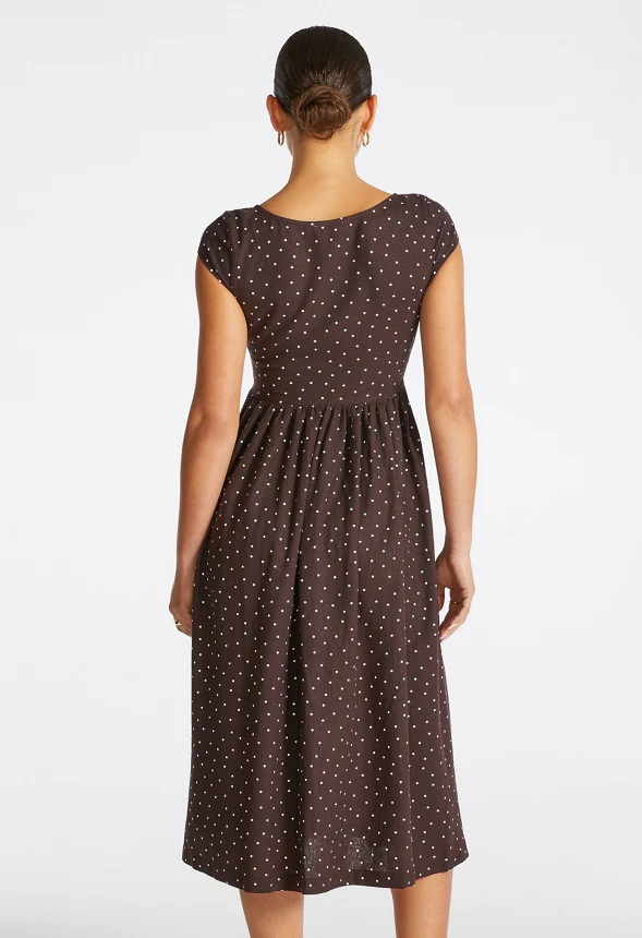 Button Down Midi Dress - Image 2