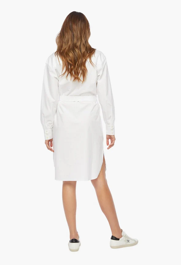 Button Front Shirt Dress - Image 3