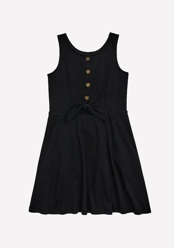 Button Up Keyhole Dress - Image 3