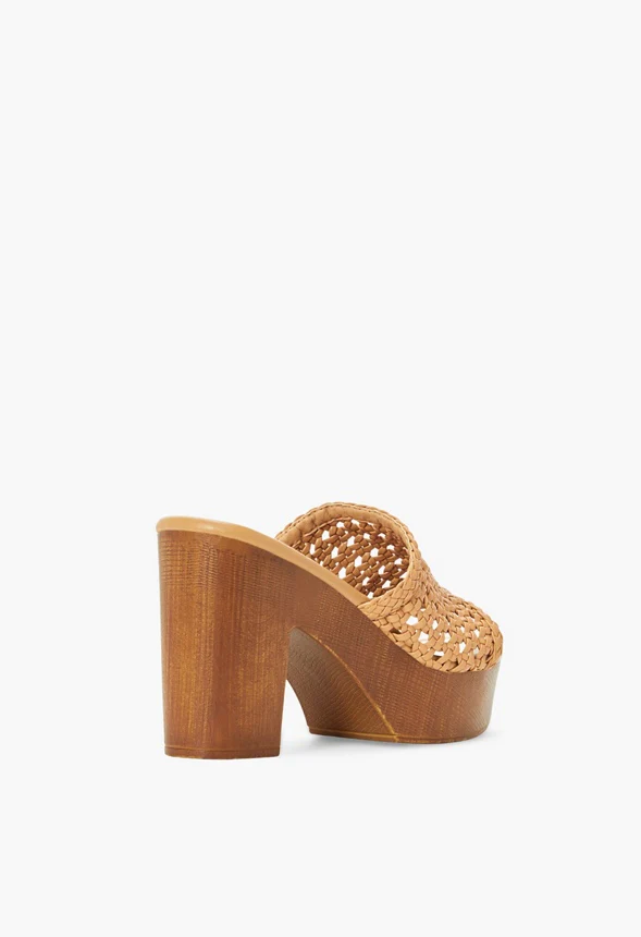 By The Coast Platform Heeled Sandal - Image 3