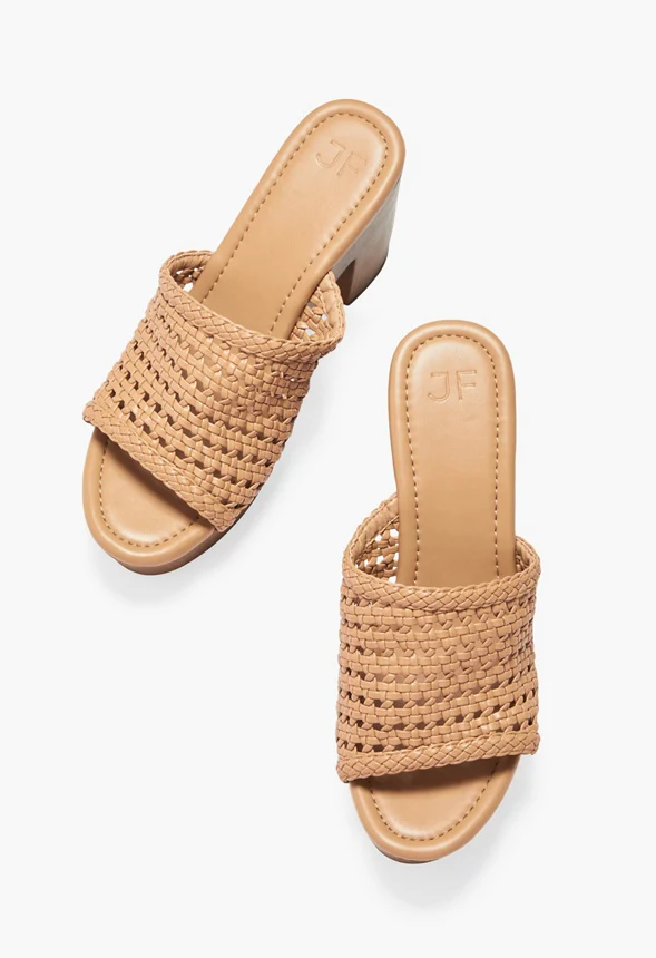By The Coast Platform Heeled Sandal - Image 6