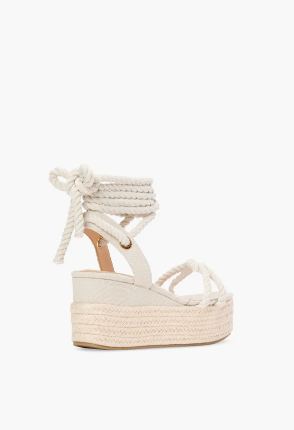 By The Sea Wedge Sandal - Image 3