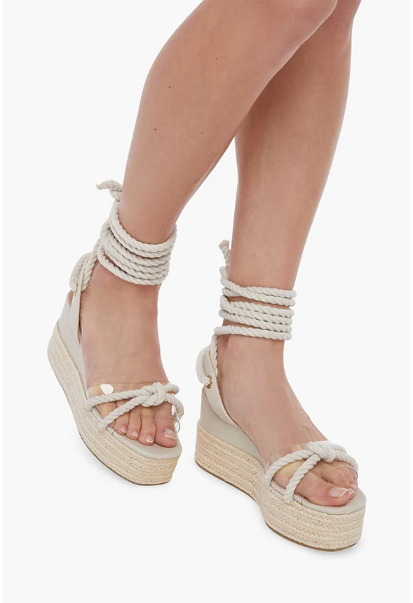 By The Sea Wedge Sandal - Image 4
