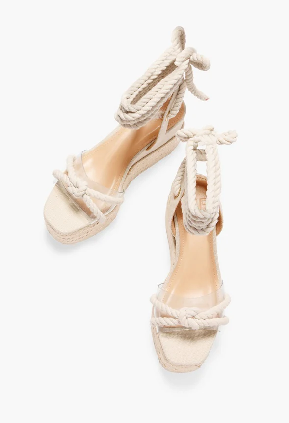 By The Sea Wedge Sandal - Image 5