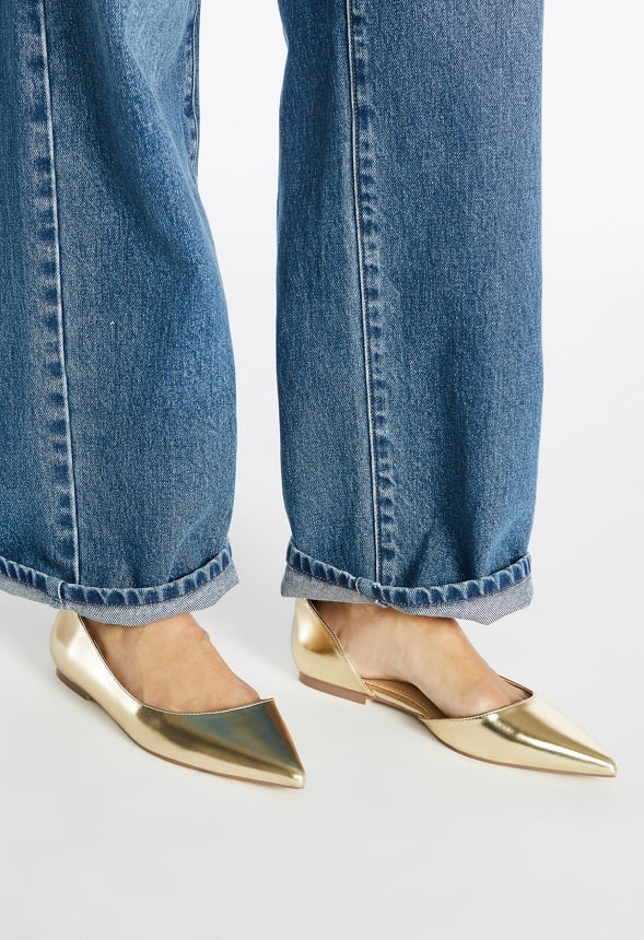 Byrdi Pointed Toe Flat - Image 2
