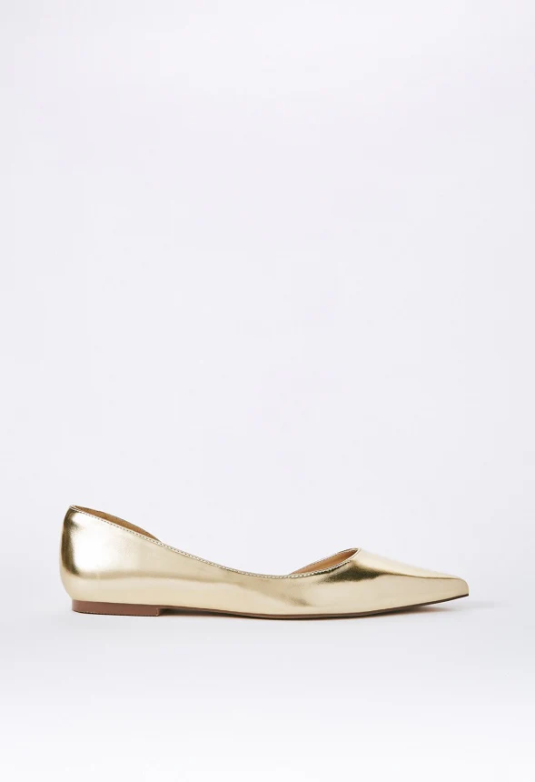 Byrdi Pointed Toe Flat - Image 4