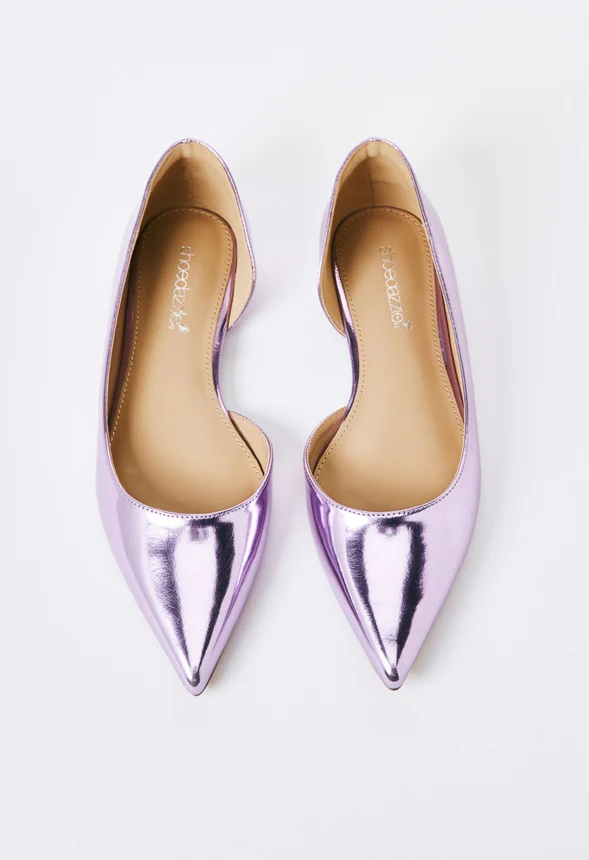 Byrdi Pointed Toe Flat - Image 6