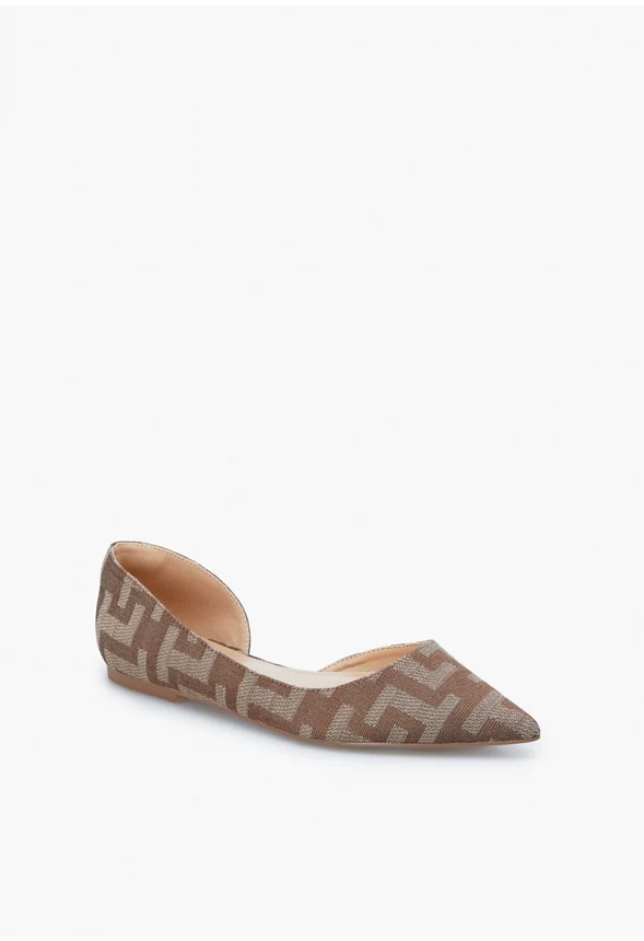 Byrdi Pointed Toe Flat - Image 2
