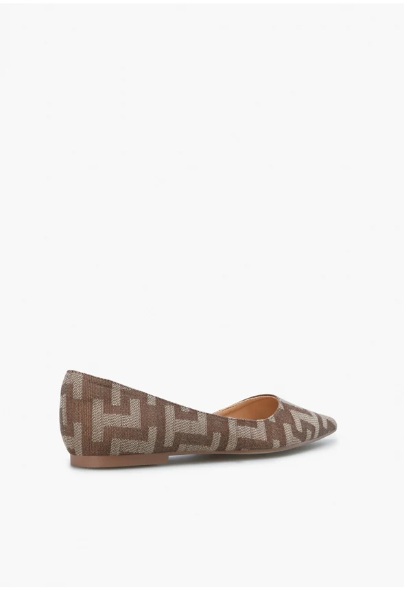 Byrdi Pointed Toe Flat - Image 3