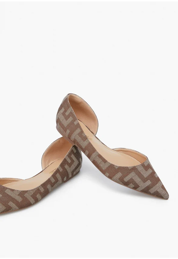 Byrdi Pointed Toe Flat - Image 4