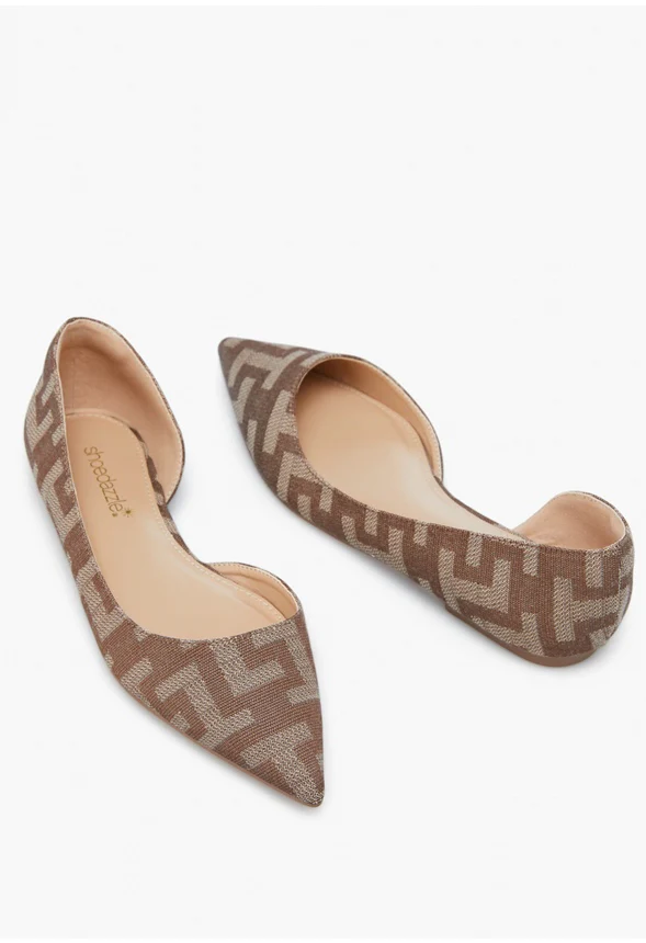 Byrdi Pointed Toe Flat - Image 6