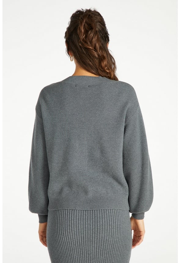 Cable Boxy Short Cardigan - Image 3
