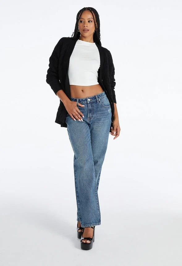 Cable Boyfriend Cardigan - Image 4