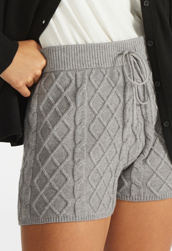 Cable Knit Shorts - Image 3