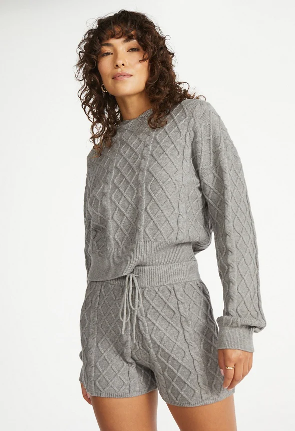 Cable Knit Shorts - Image 6