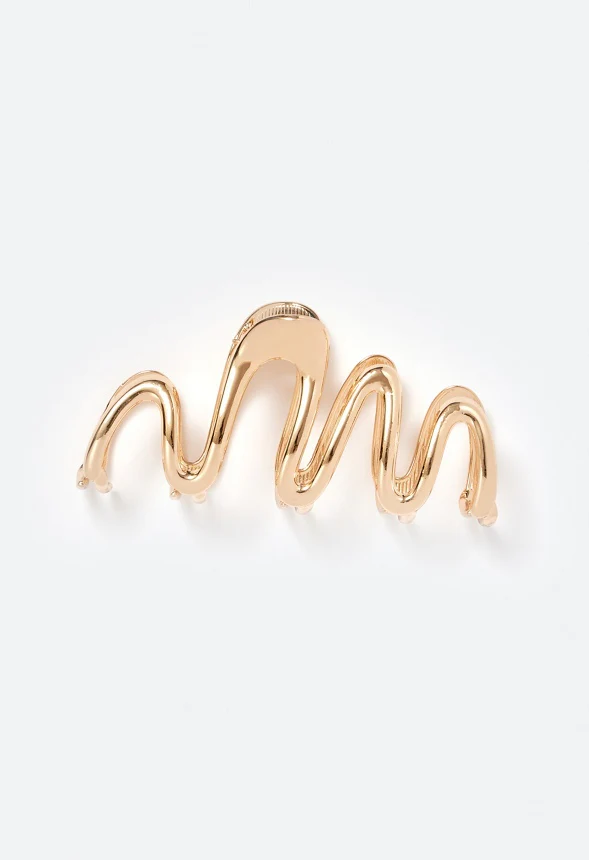 Cai Molten Metal Wave Hair Claw - Image 2