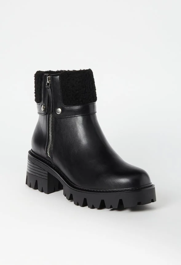 Callie Lug Sole Bootie - Image 3