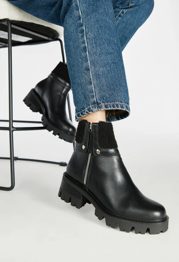 Callie Lug Sole Bootie - Image 6