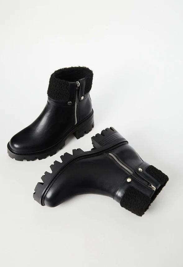 Callie Lug Sole Bootie - Image 7