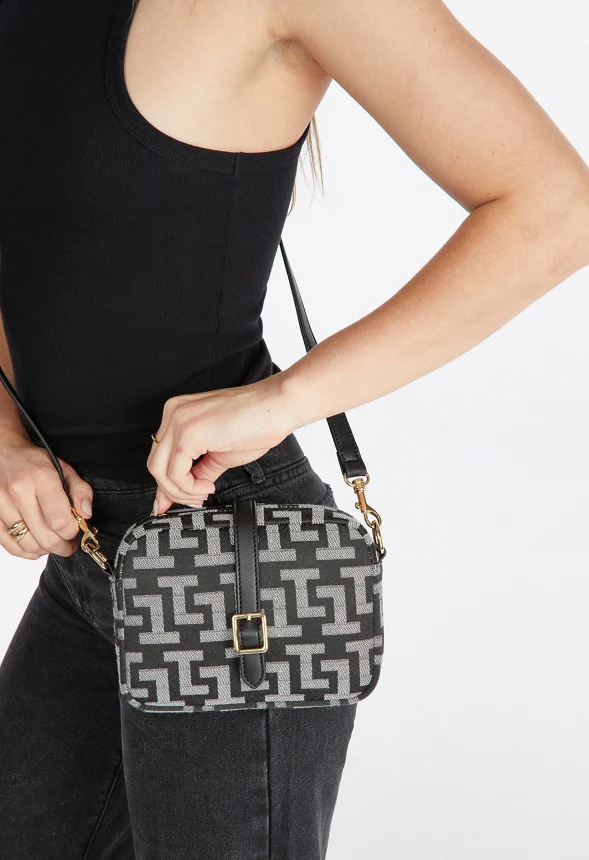 Camera Crossbody With Buckle - Image 2